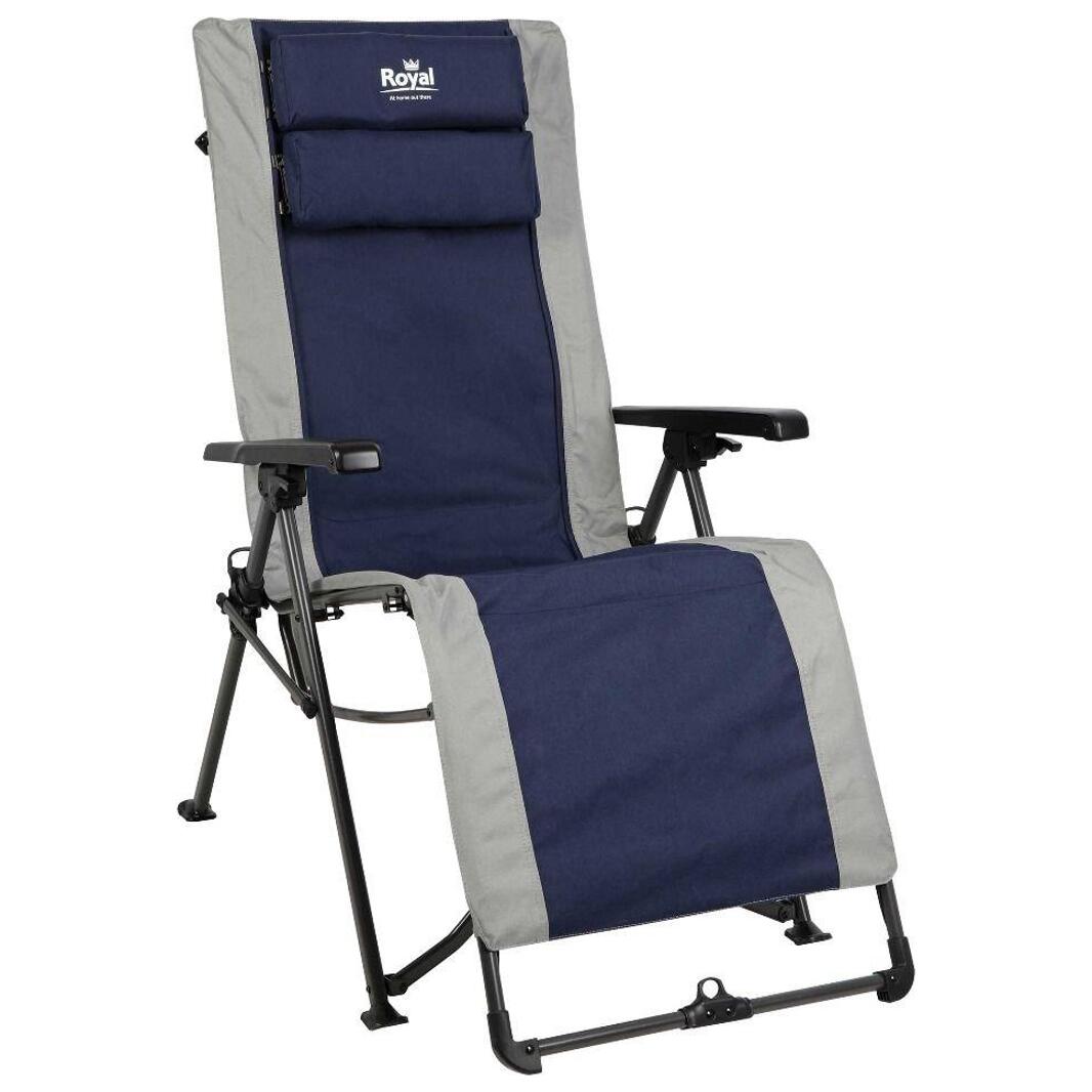 Royal Easy Lounger Camping Chair ROYAL LEISURE Decathlon