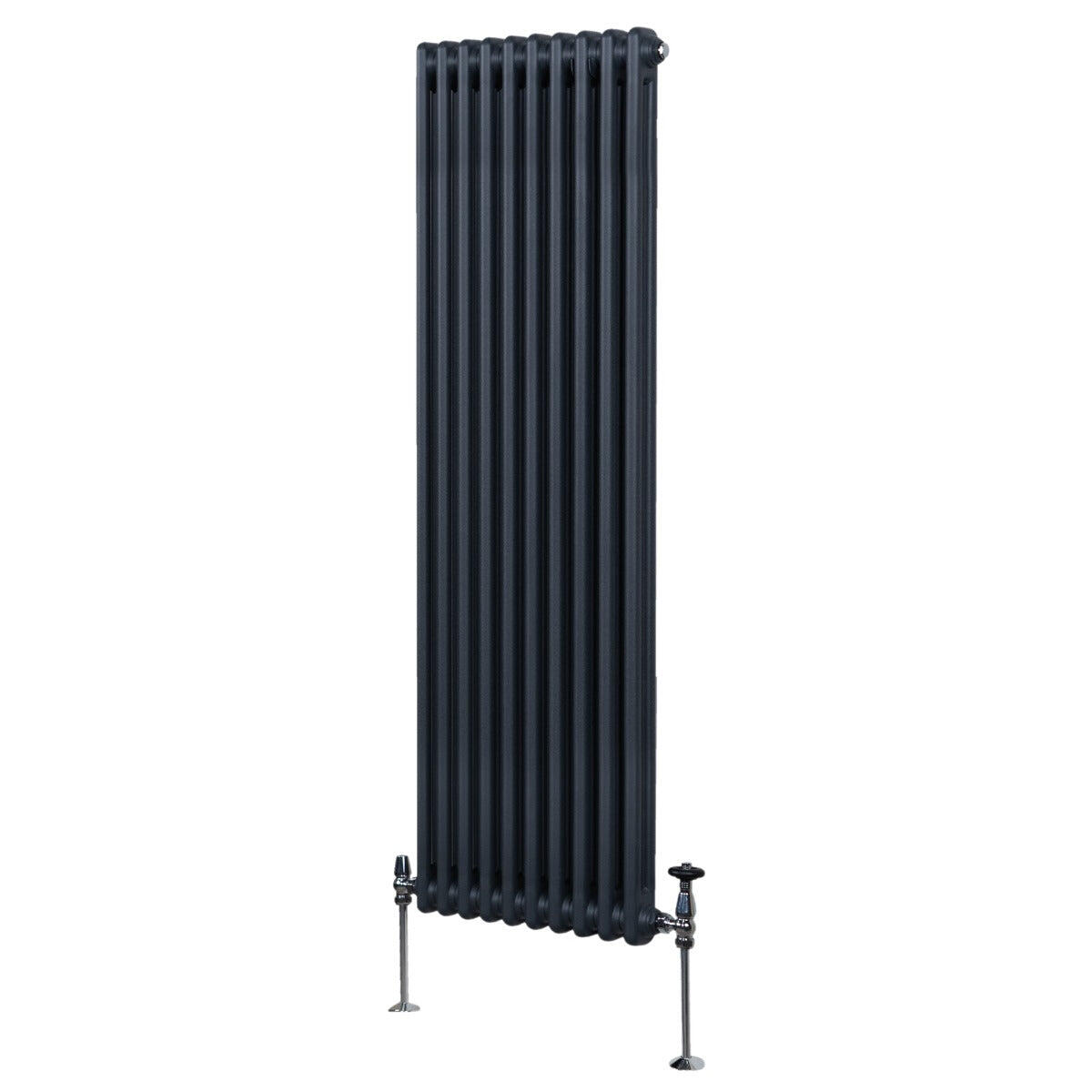 MONSTER Traditional 2 Column Radiator - 1800 x 472mm - Anthracite Grey