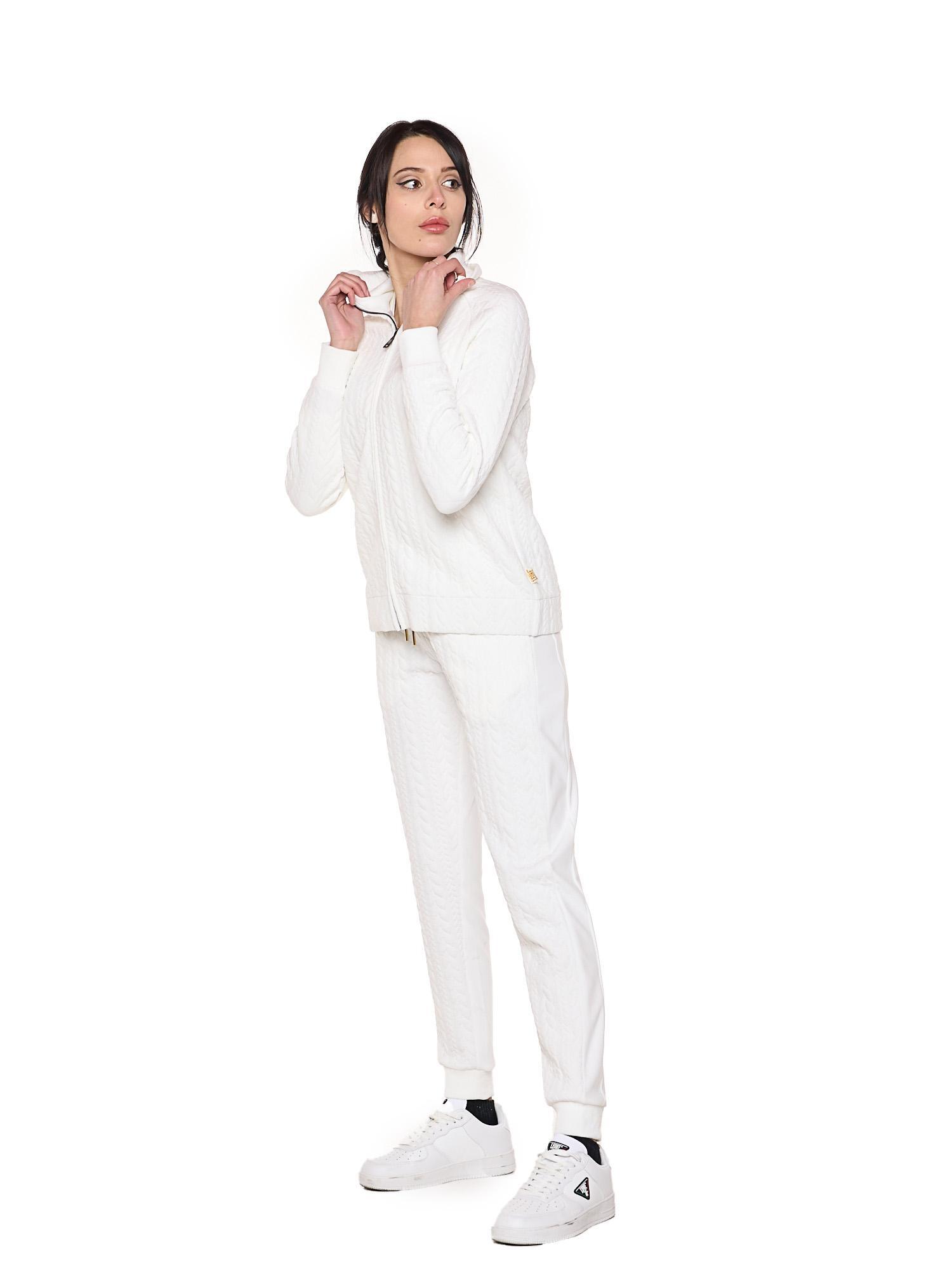 Sweat-shirts d'hiver zippés pour femmes avec col montant à torsades « Relaxed » 2/7