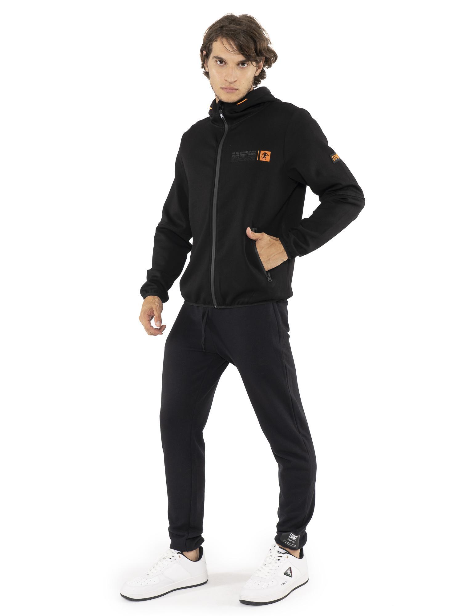Zimowa bluza neoprenowa Leone 1947 Tech Herren z kapturem i reißverschlussem