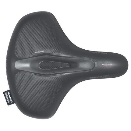 Terry Damen Fahrradsattel Anatomica Flex Gel, Schwarz