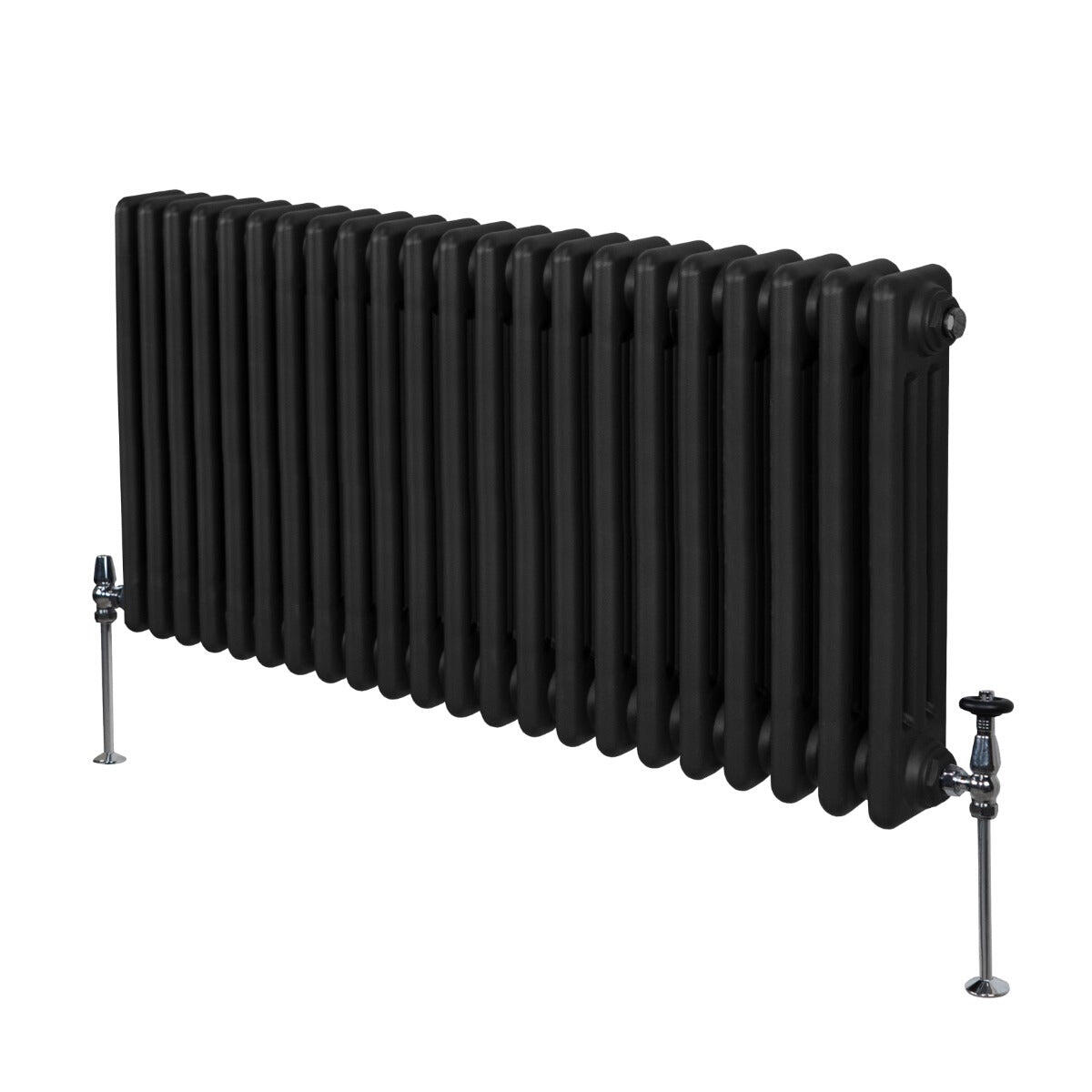 MONSTER Traditional 3 Column Radiator - 600 x 1012mm - Black