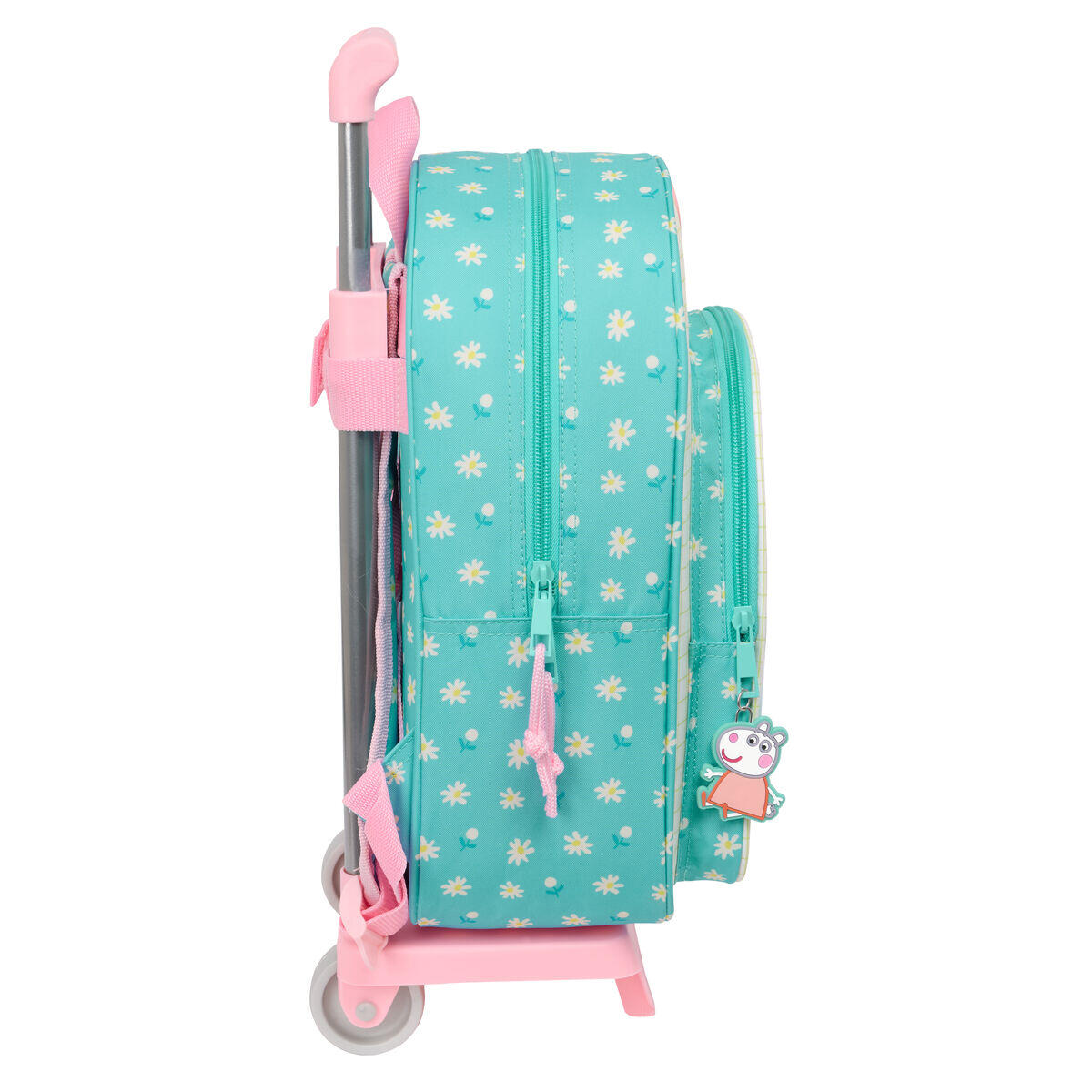 Trolley per la Scuola Peppa Pig Pretty flowers Giallo 3/3