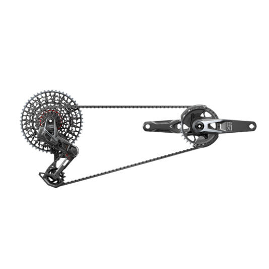 Sram Schaltgr.set X0 T-Type Eagle AXS V2 DUB MTB Wide,170mm,32Z,XS-1295,10-52Z