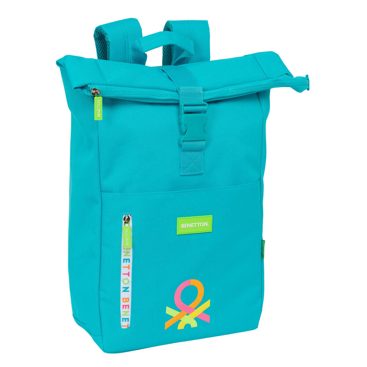 BENETTON Mochila Casual Benetton Summer Azul