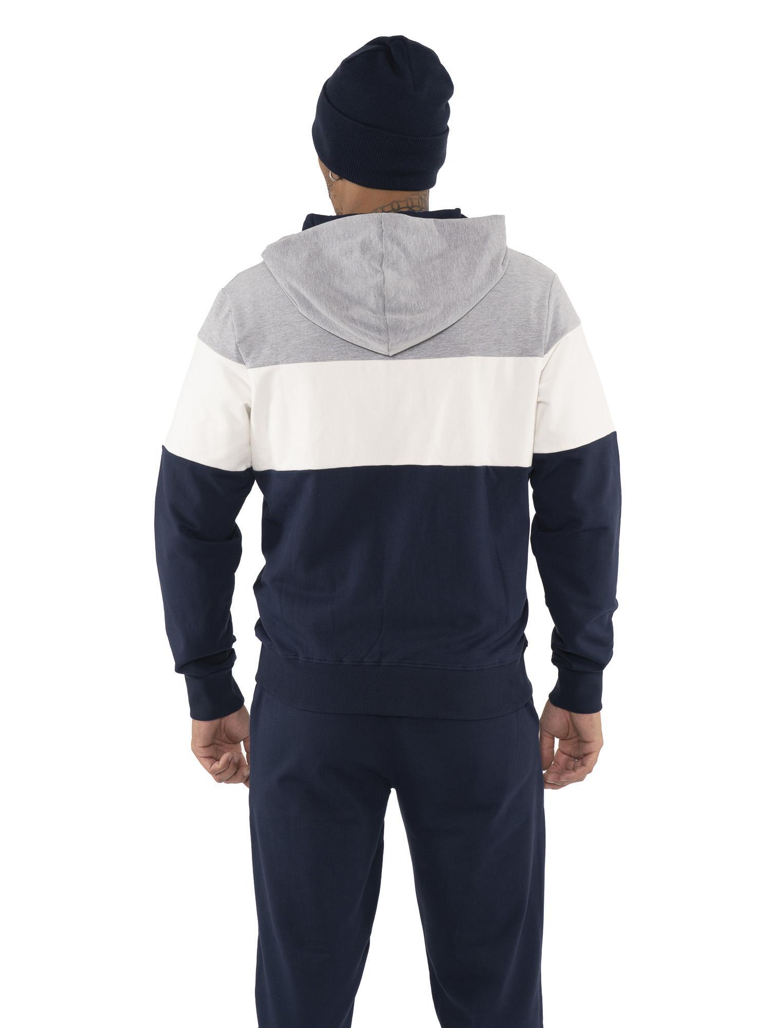 Sudadera de invierno para hombre con capucha "Varsity" 4/6