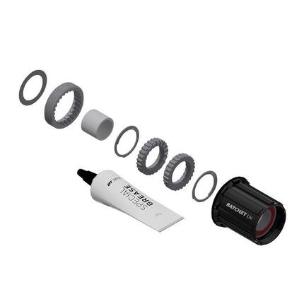 DT Swiss Umrüstkit HR-Nabe Alu, 3 Pawl in Ratchet LN, Shim.11S Road