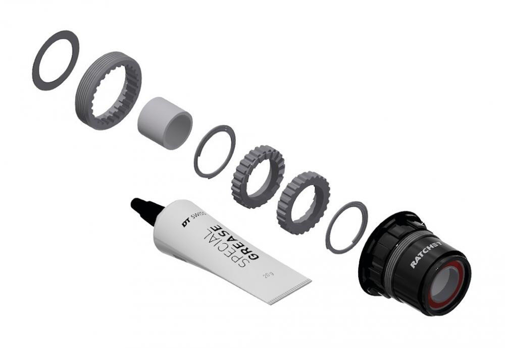 DT SWISS ombouwkit achternaaf Alu 3 Pawl In Ratchet Ln Sram Xdr Road 2/2