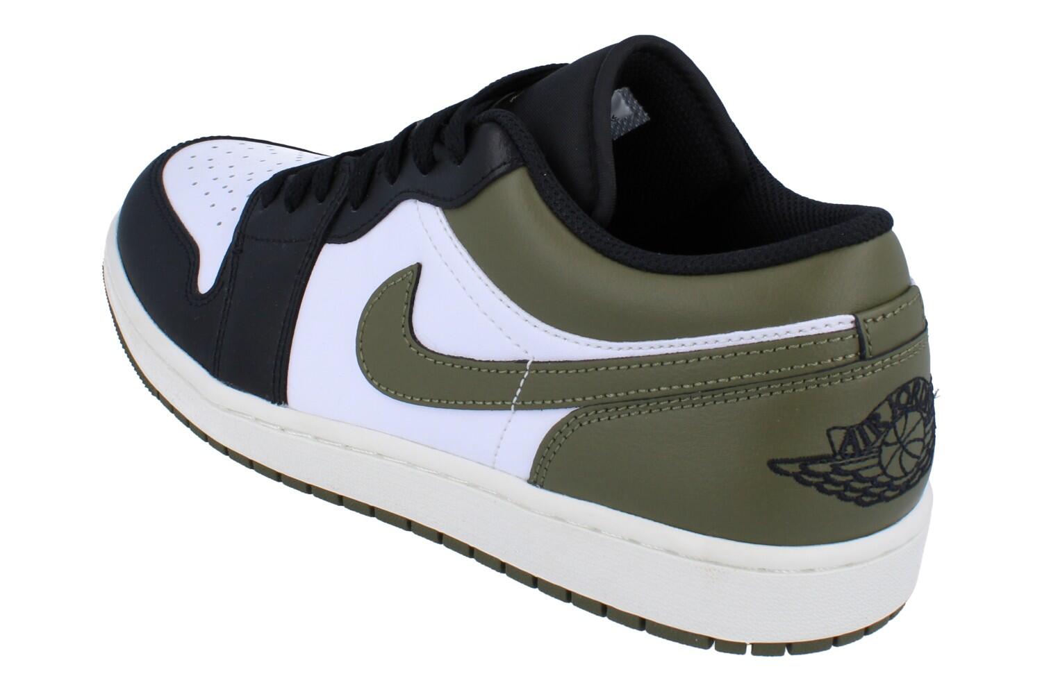 Jordan 1 Low Black Toe Medium Olive 2/5