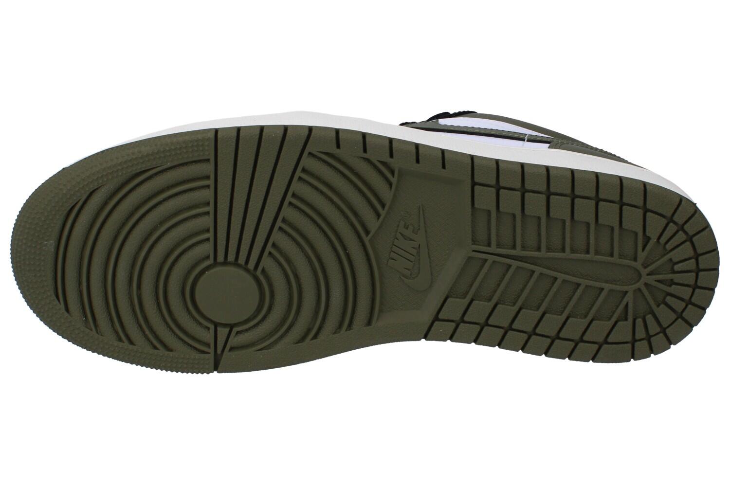 Jordan 1 Low Black Toe Medium Olive 5/5