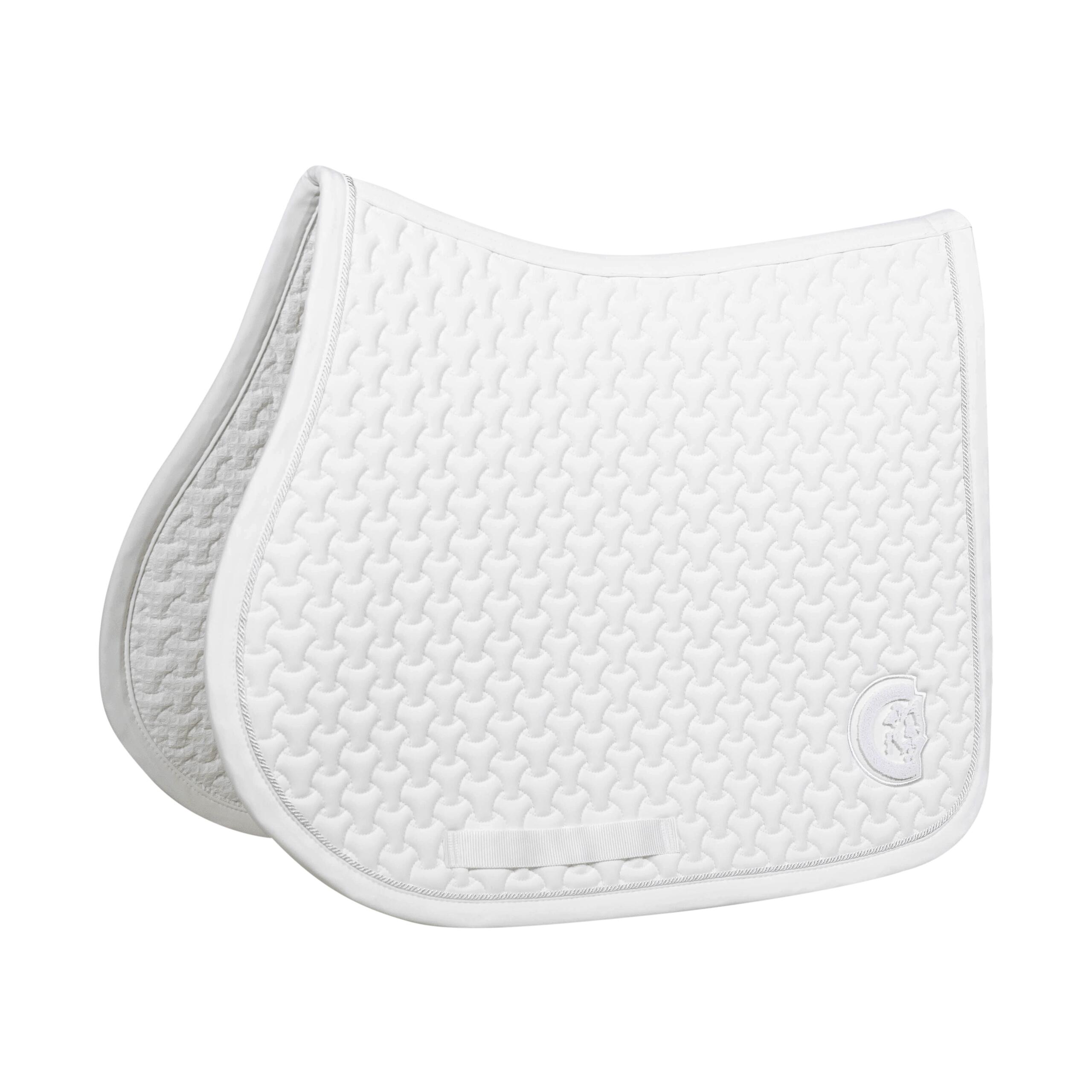 Tapis plaited 3D logo jumping blanc 2/5