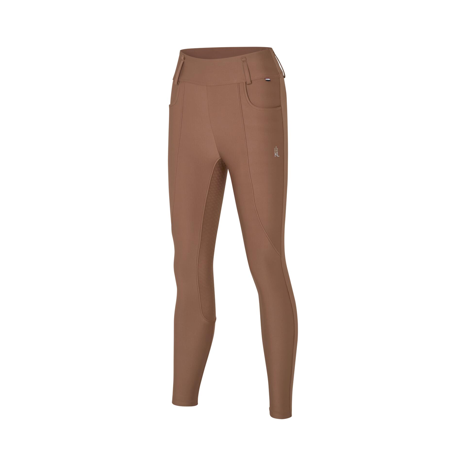 KINGSLAND Kingsland Klkristin Full Grip A-shape Rijbroek Bruin -