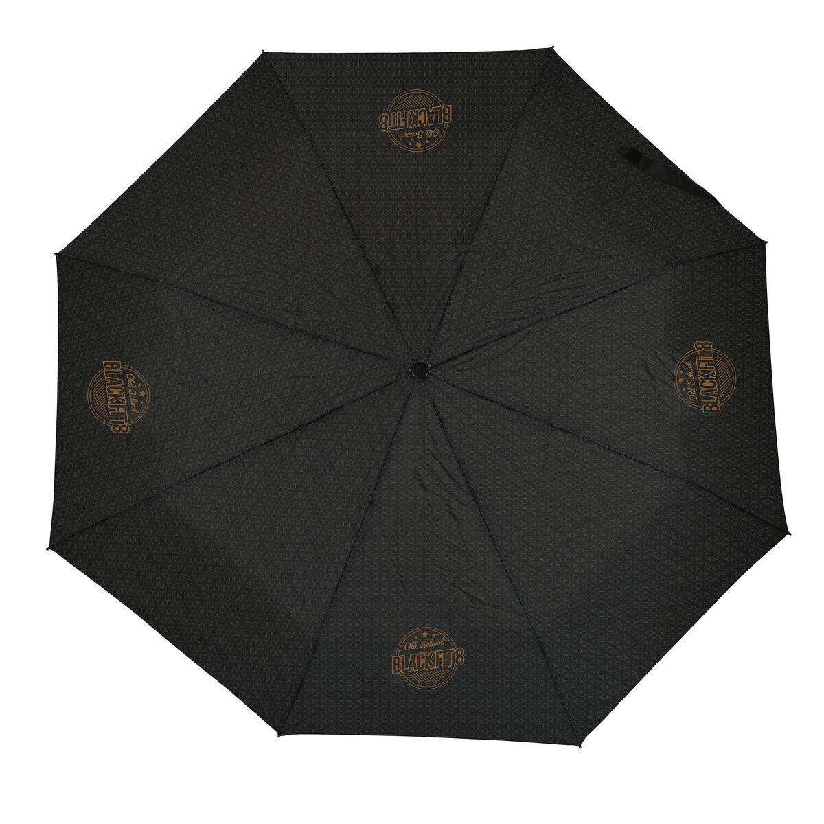 Paraguas Plegable BlackFit8 Old school Negro 3/4