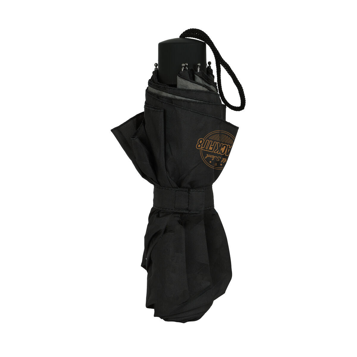 Paraguas Plegable BlackFit8 Old school Negro 2/4