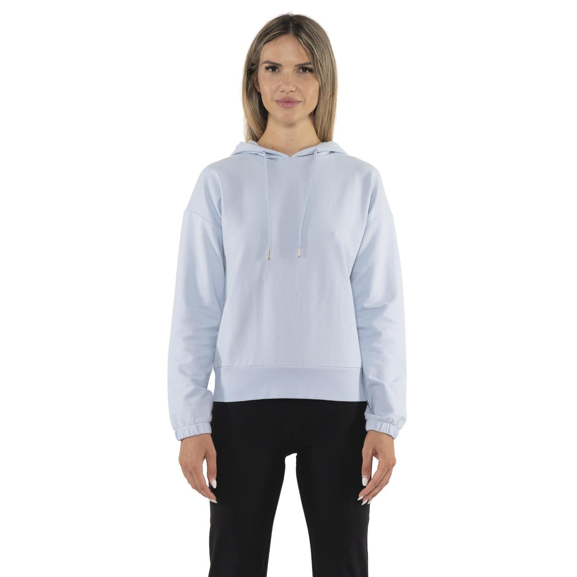 Leone 1947 Apparel - Sweat À Capuche Hiver Femme "jamais Sans" - Sweat-shirt - Bleu - 48 Xl - Decathlon