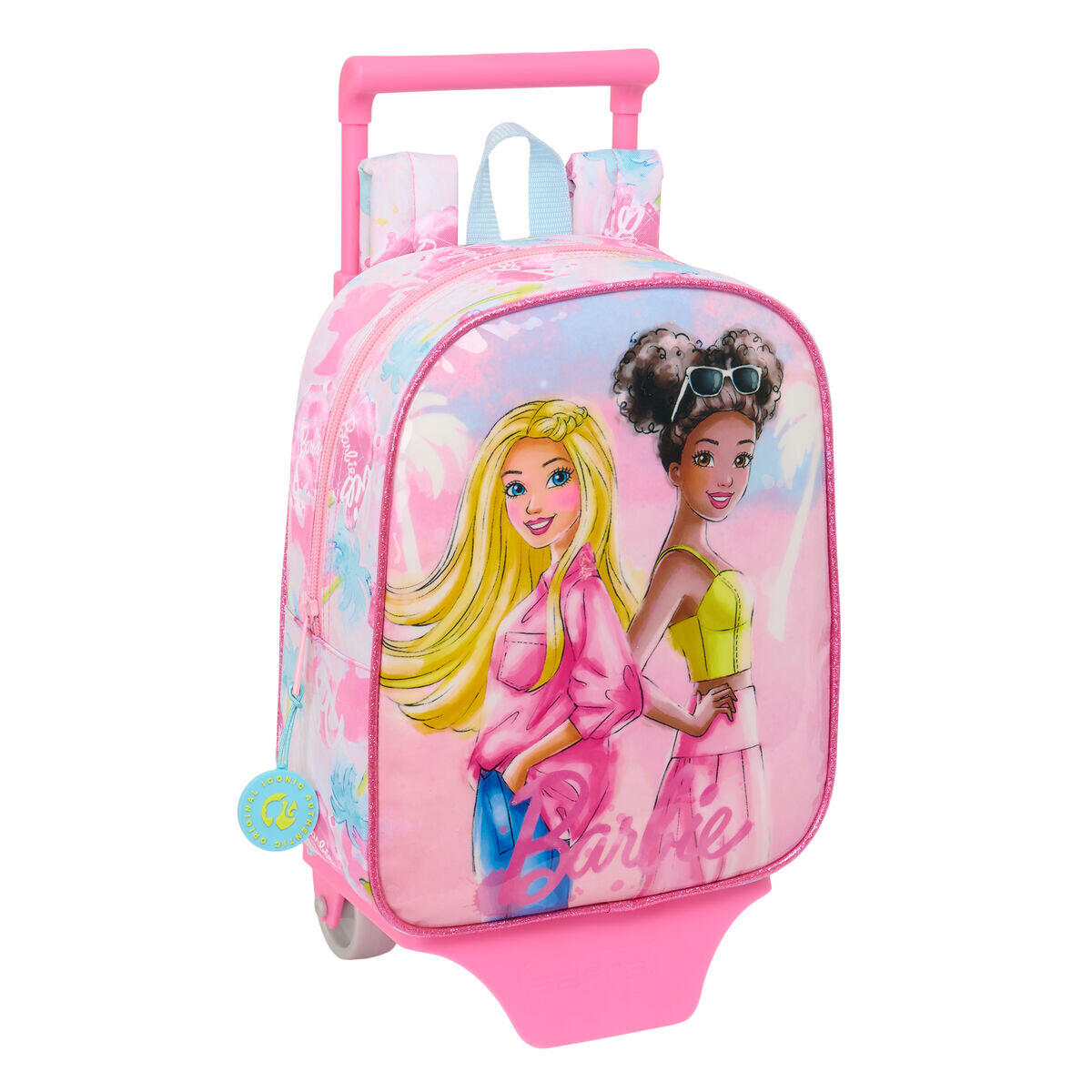 BARBIE Trolley per la Scuola Barbie Painterly Rosa