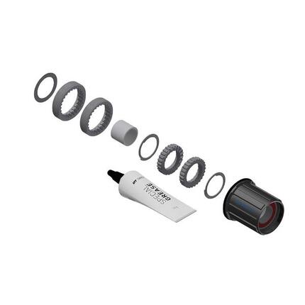 DT Swiss Umrüstkit HR-Nabe Stahl, 3 Pawl in Ratchet LN, Shimano