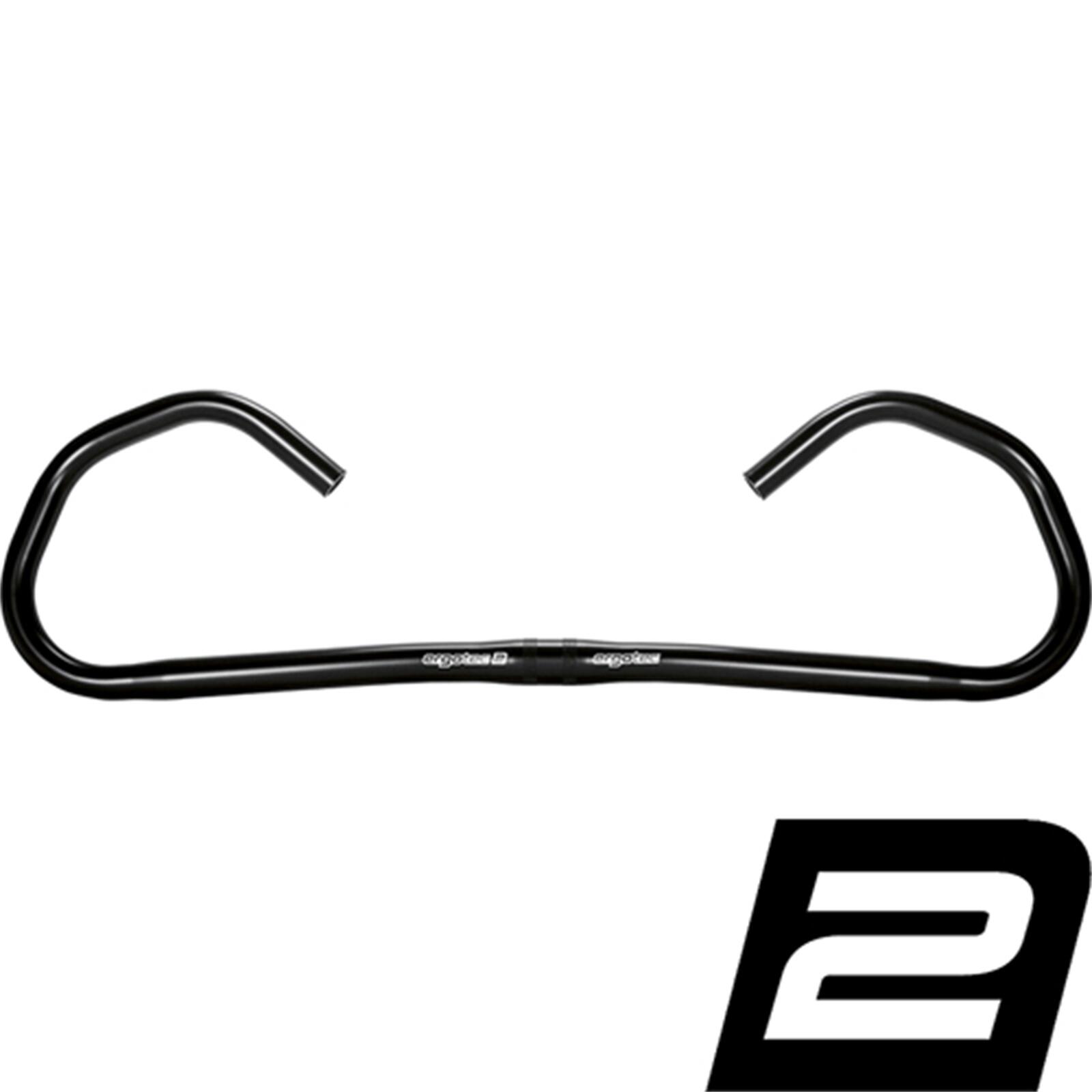 ERGOTEC Ergotec multifunctie stuur hornbar comfort multif.bar comfort alu black