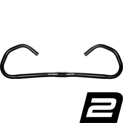 Ergotec multifunctie stuur "hornbar comfort" multif.bar comfort alu black