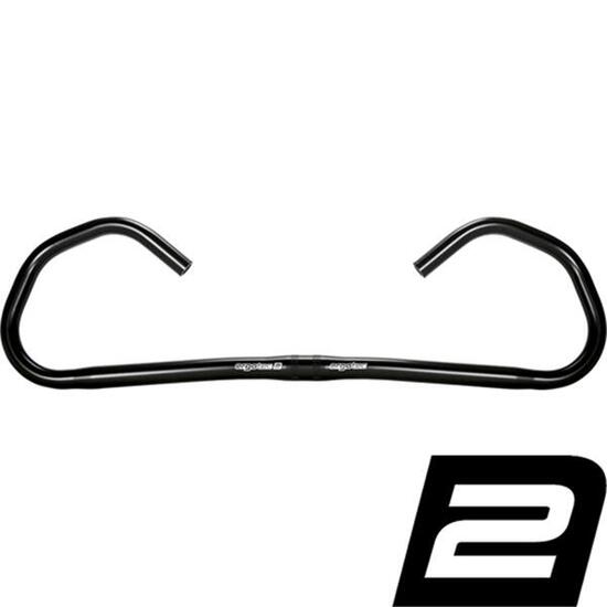 Ergotec multifunctie stuur "hornbar comfort" multif.bar comfort alu black