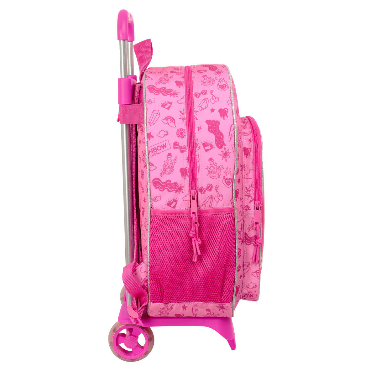 Trolley per la Scuola Rainbow High Shine Multicolore 2/3