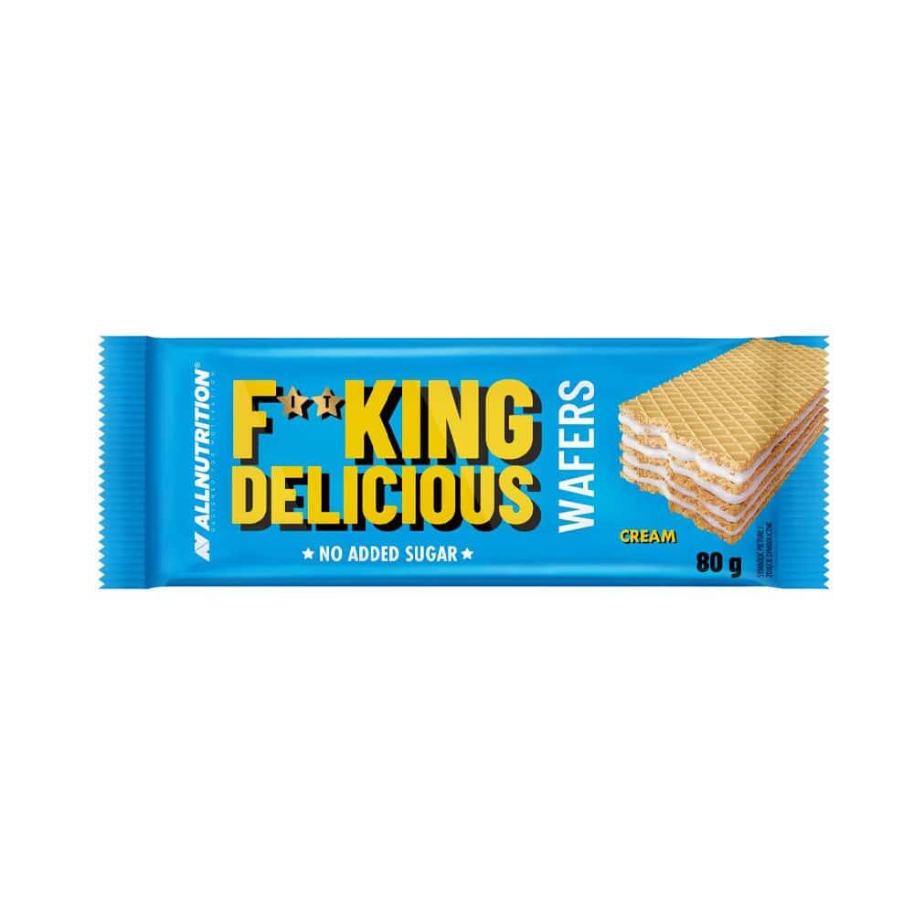 ALLNUTRITION Wafels - Fitking Heerlijke Wafel (80g) - Crème