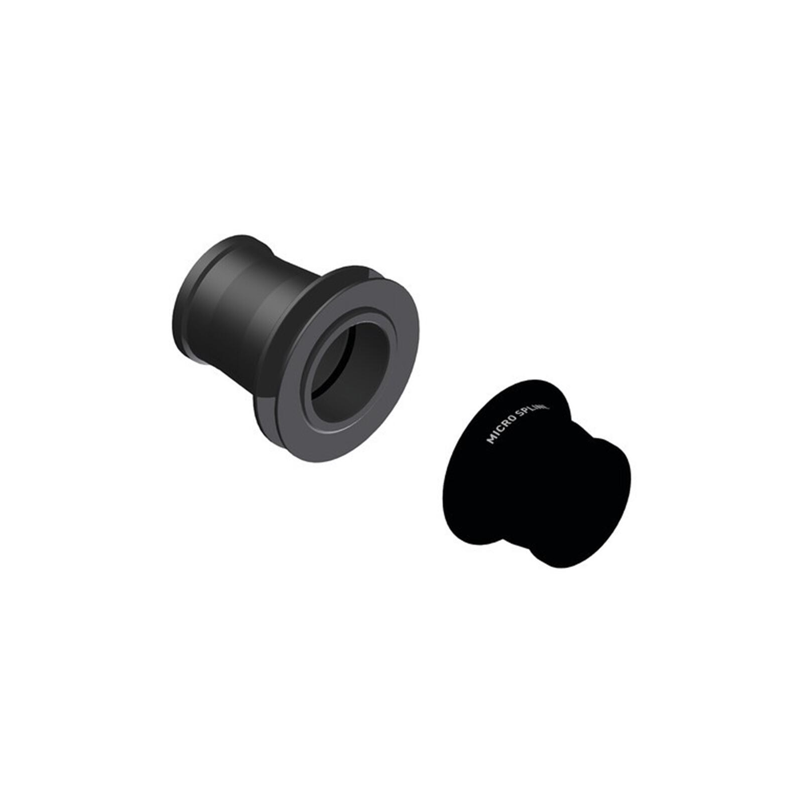DT SWISS ombouwkit achternaaf 150/12mm Shimano Micro Spline zwart mat 1/2