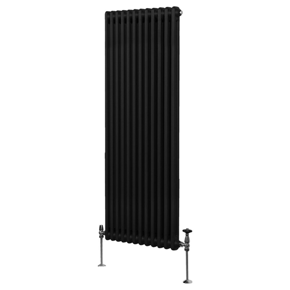 MONSTER Traditional 2 Column Radiator - 1800 x 562mm - Black