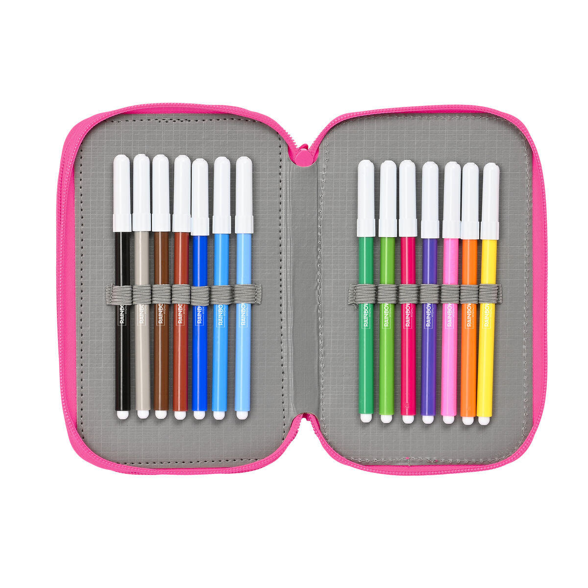 Pochette à crayons triple Rainbow High Shine 4/5