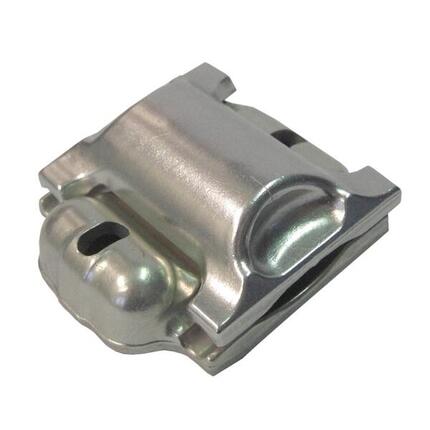 Thomson Obere & untere Klemmplatte silber für Elite u. Masterpiece