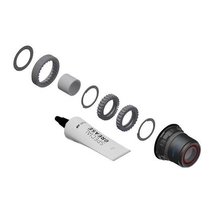 DT Swiss Umrüstkit HR-Nabe Stahl, 3 Pawl in Ratchet LN, Sram XD,36T