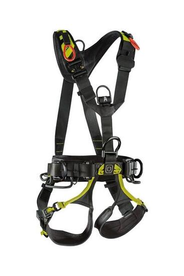 Imbrago arrampicata Edelrid Vertic Triple Lock II grigio scuro/verde