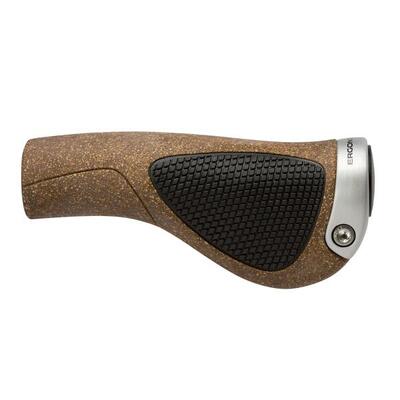 Ergon Lenkergriffe GP1-L Biokork, Braun