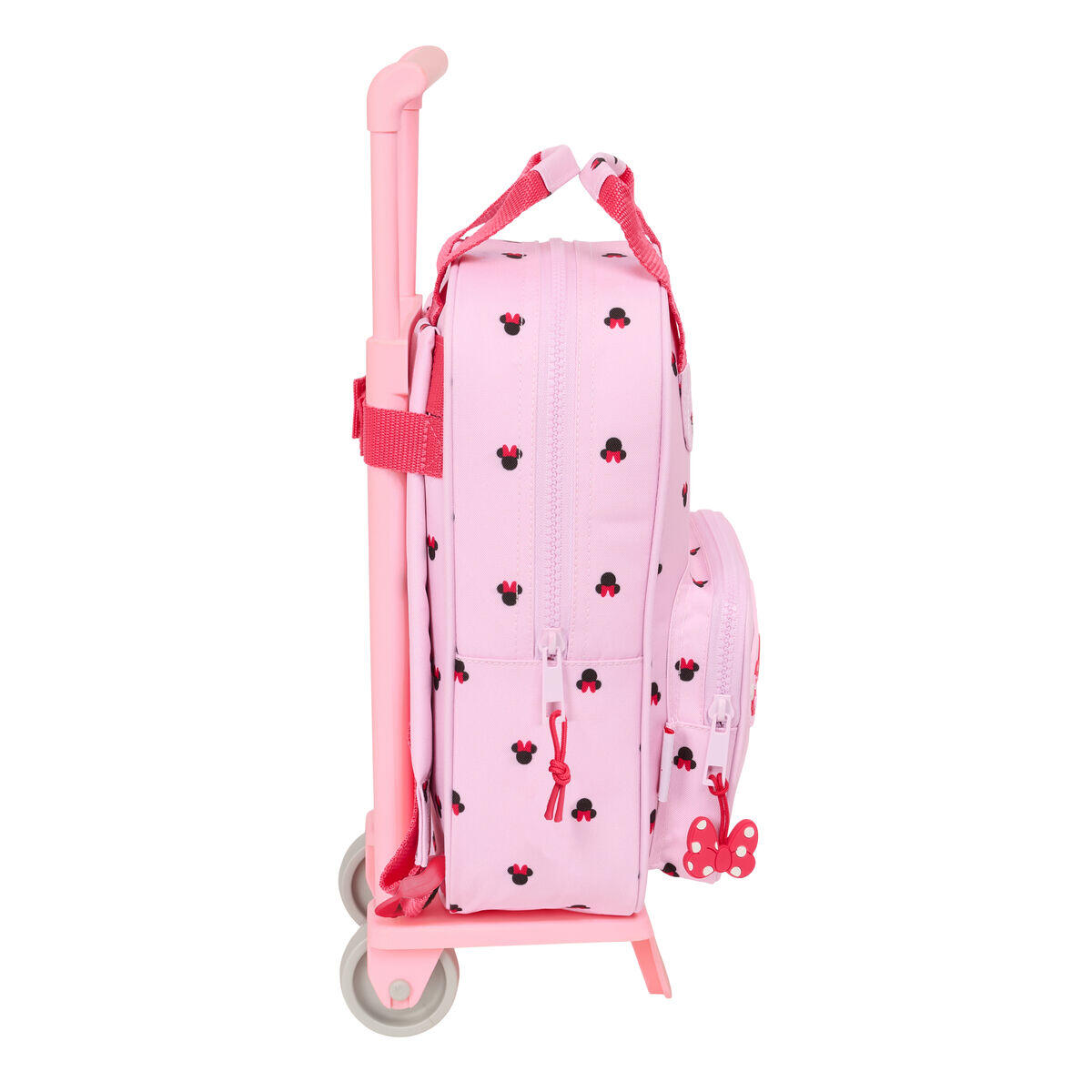 Cartable à roulettes Minnie Mouse Naive Rose 3/3