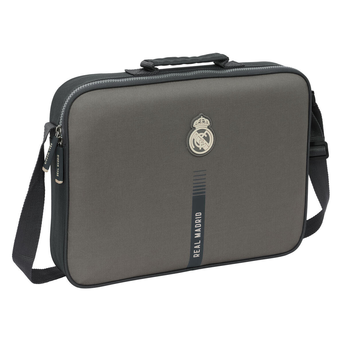 Real Madrid - Cartable D'École Real Madrid C.f. Gris - Sac À Dos - Gris - Taille Unique - Decathlon