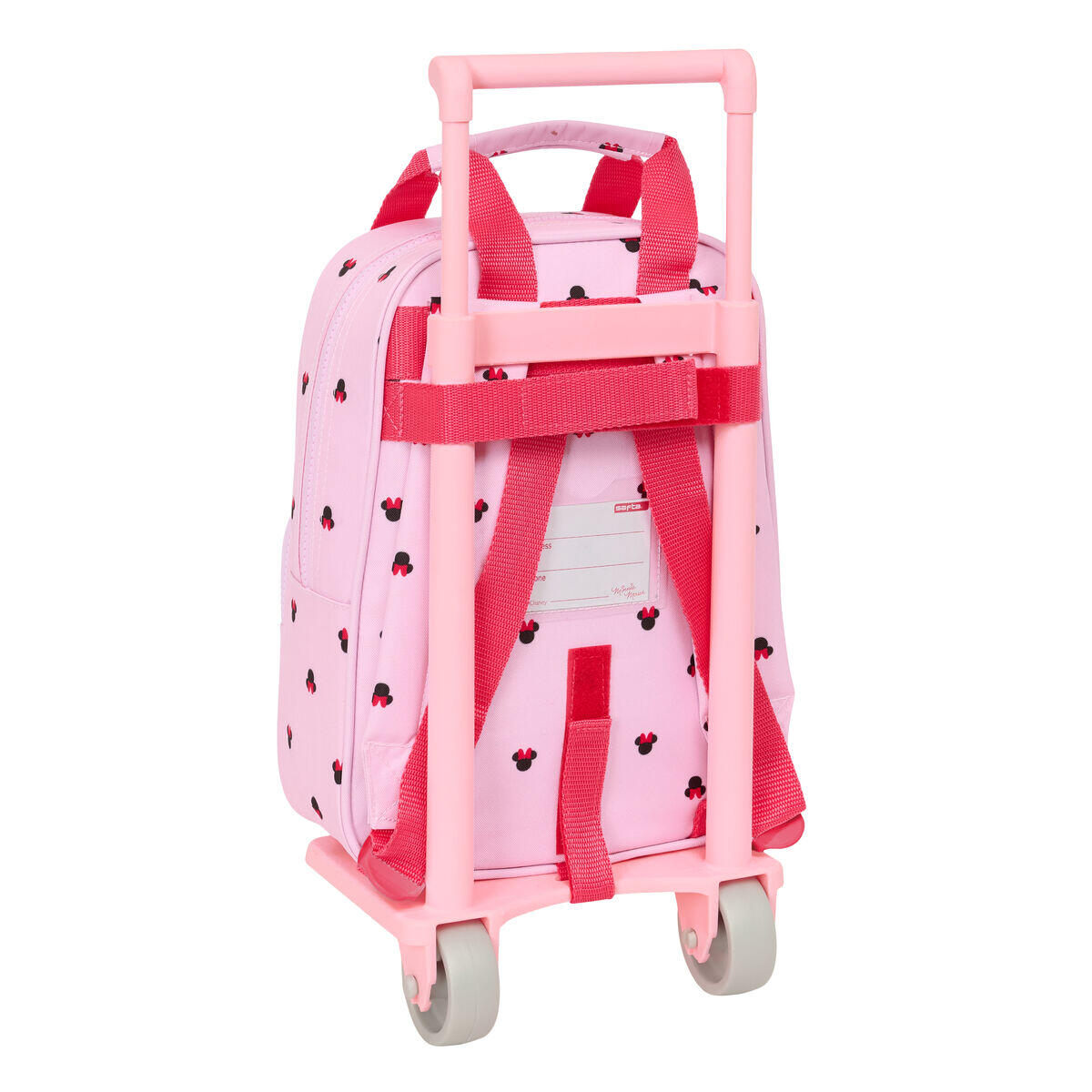 Cartable à roulettes Minnie Mouse Naive Rose 2/3