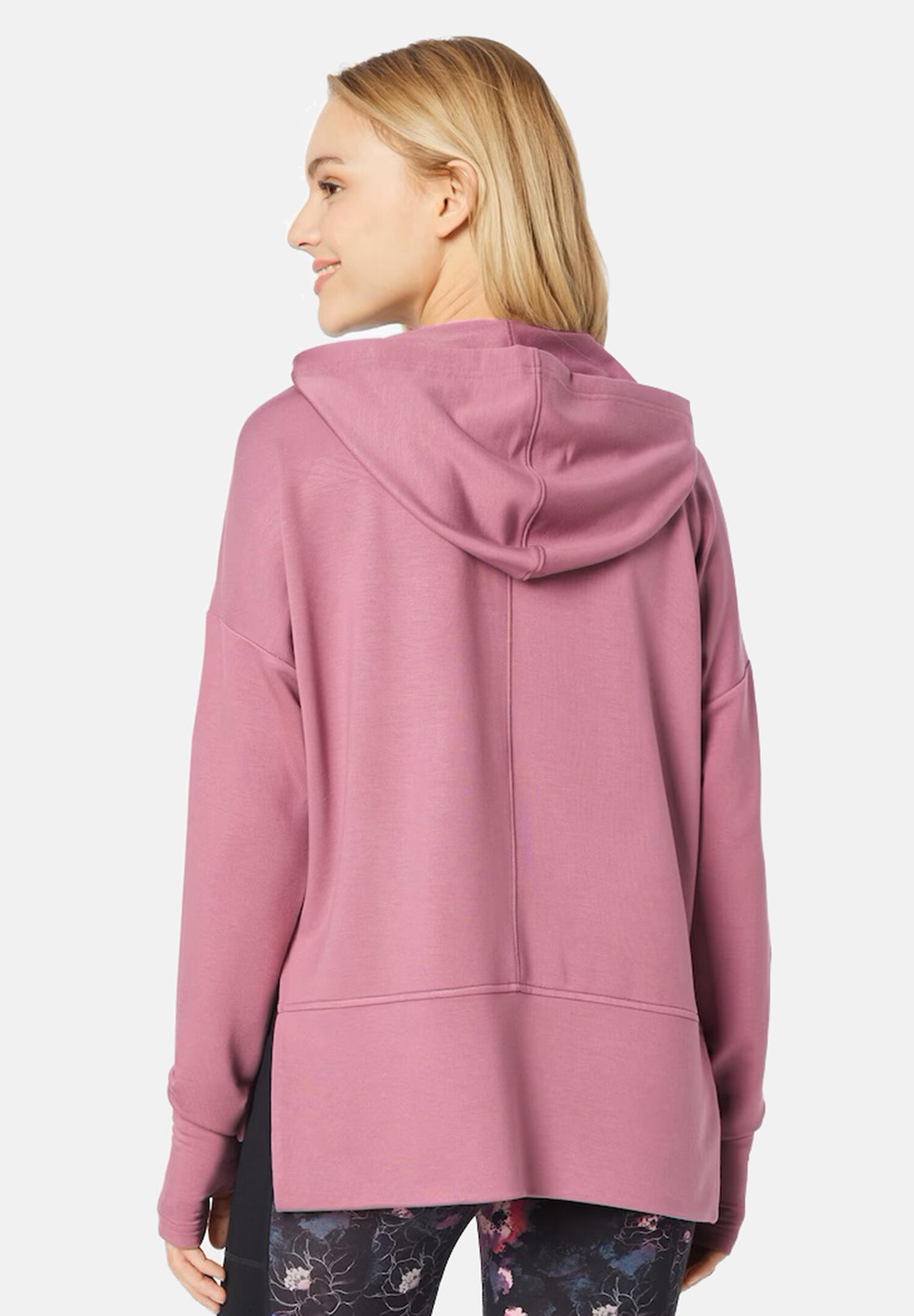 Skechers SKECHLUXE Restful Long Sleeve Hoodie Damen WHD78 DKMV lila 2/5