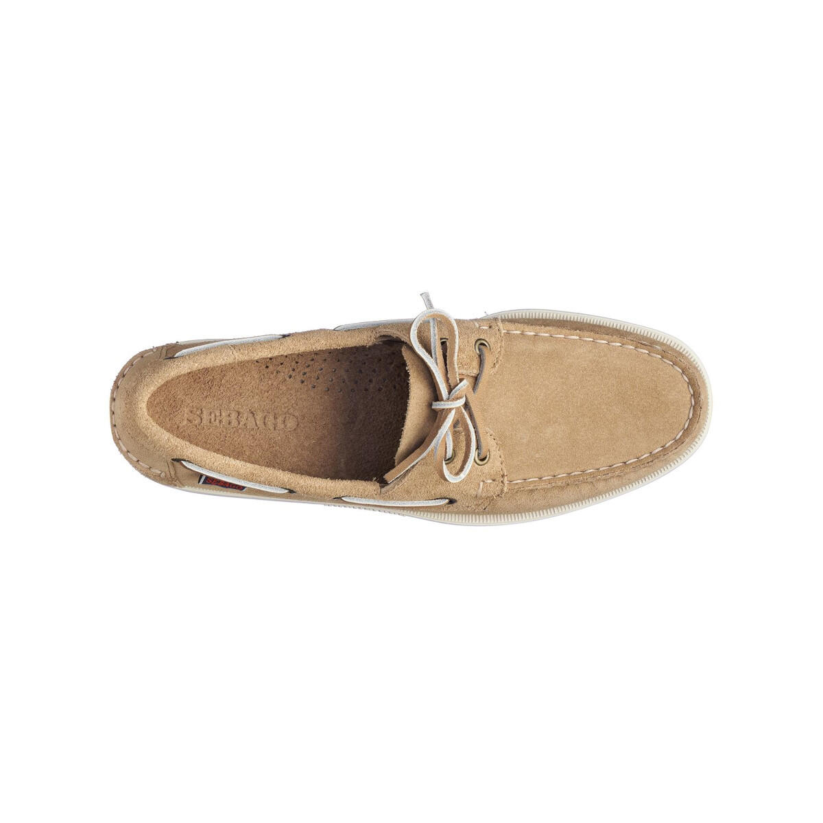 Docksides Portland Bootsschuh Herren beige camel 2/3