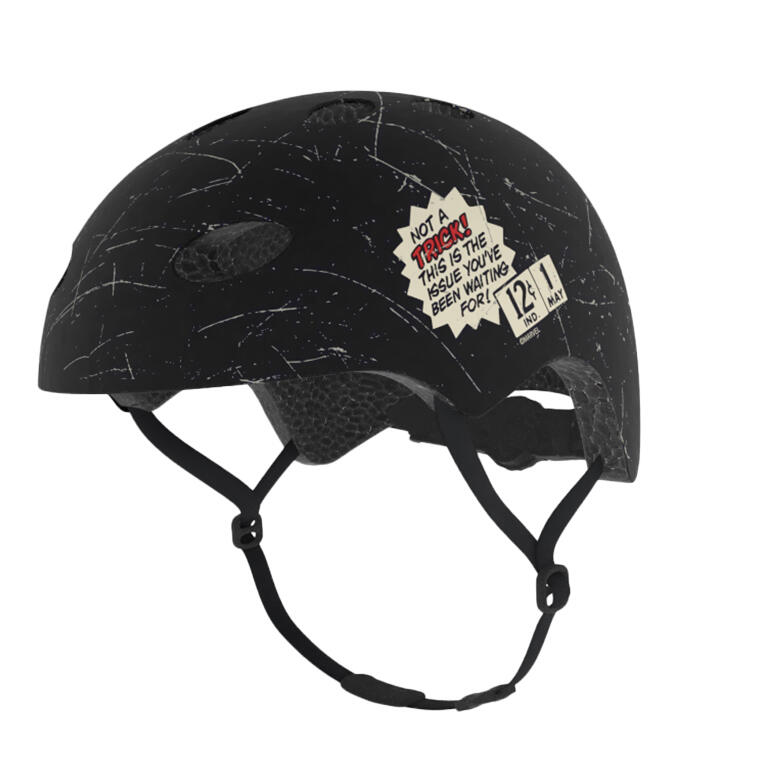 Kinderhelm Fiets Jongens Marvel Comics 52-56cm Zwart 5/6