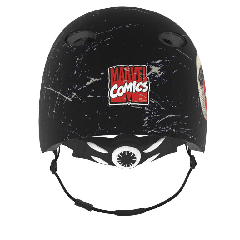 Kinderhelm Fiets Jongens Marvel Comics 52-56cm Zwart 6/6