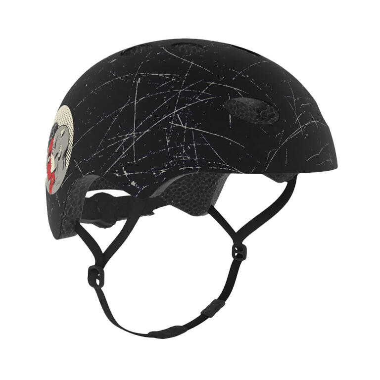Kinderhelm Fiets Jongens Marvel Comics 52-56cm Zwart 3/6