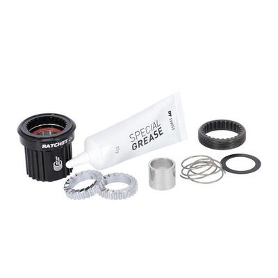 DT Swiss Umrüstkit HR-Nabe Alu, 3 Pawl in Ratchet LN, Shimano MS
