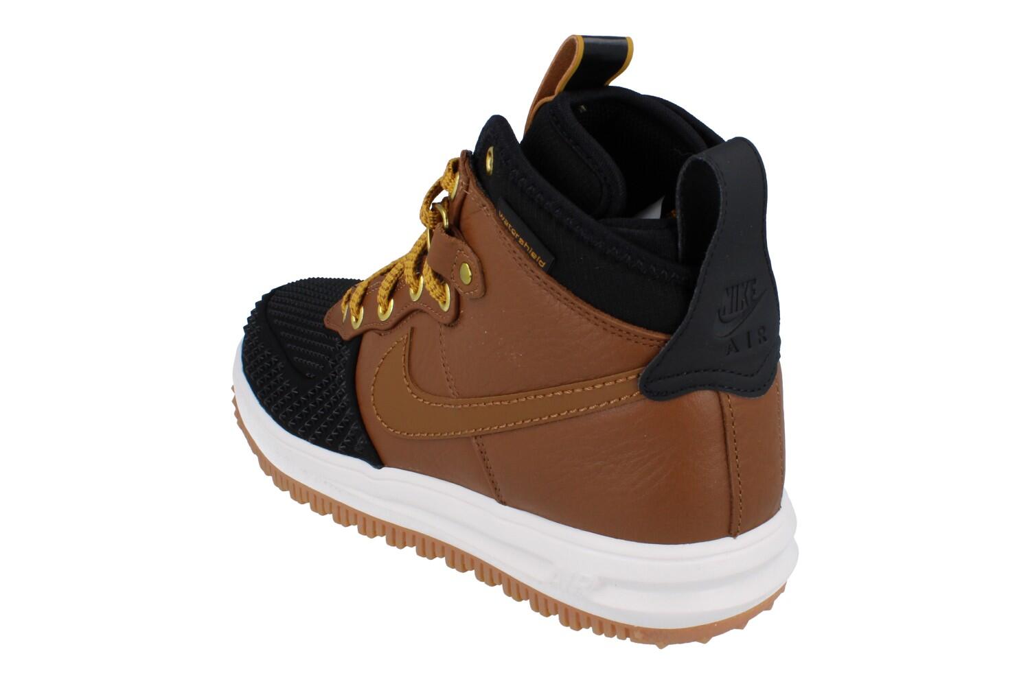 Nike Lunar Force 1 High Duckboot Ale Brown Black 2/5