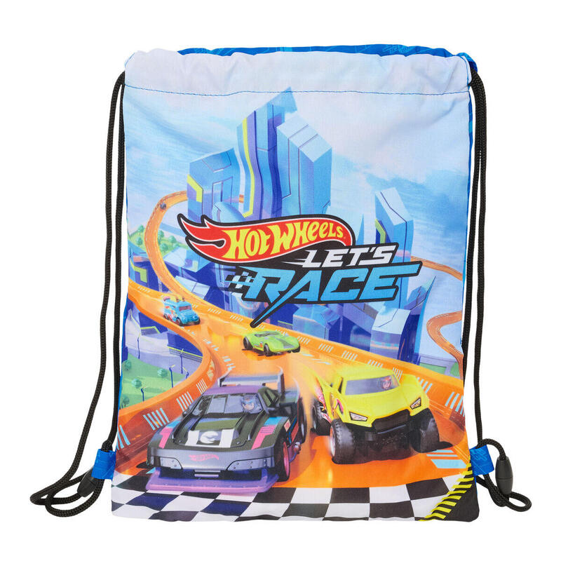 Sac à dos serré par des ficelles Hot Wheels Let's race