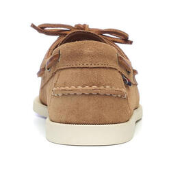 Docksides Portland chaussures bateau homme marron cognac