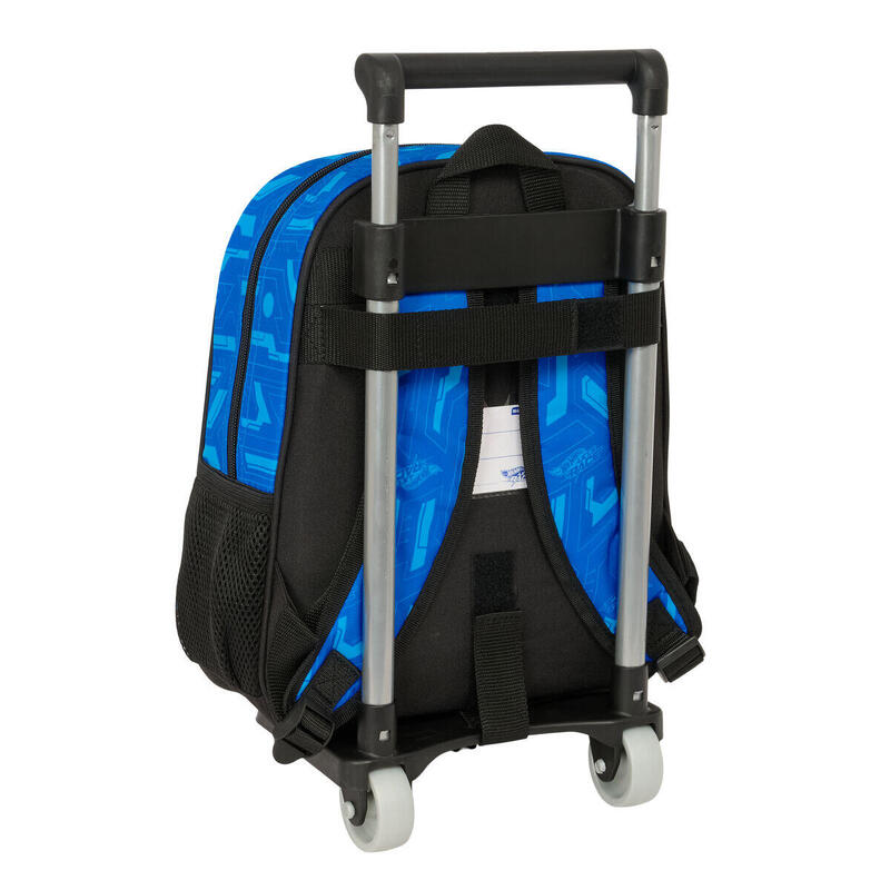 Cartable à roulettes Hot Wheels Let's race Bleu