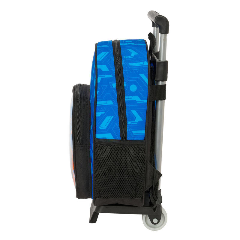 Cartable à roulettes Hot Wheels Let's race Bleu