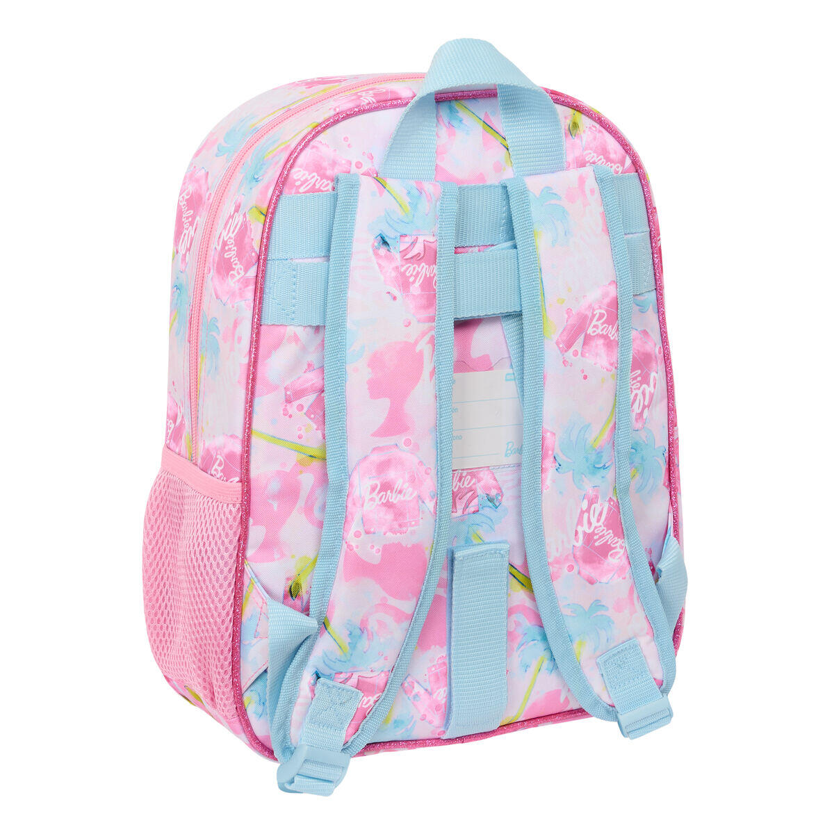 Mochila Escolar Barbie Painterly Rosa 3/3