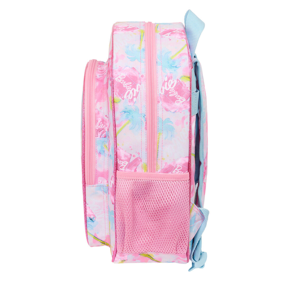 Mochila Escolar Barbie Painterly Rosa 2/3