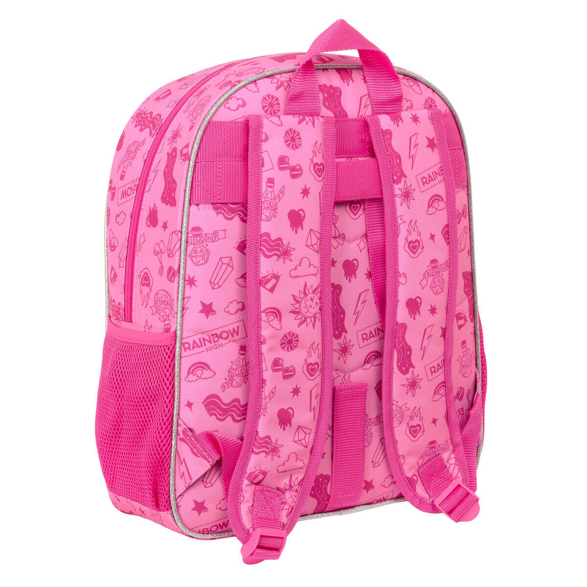 Zaino Scuola Rainbow High Shine Multicolore 3/3